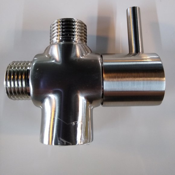 Three Rivers Shower Diverter Brush Nickel - Picture 2 of 6